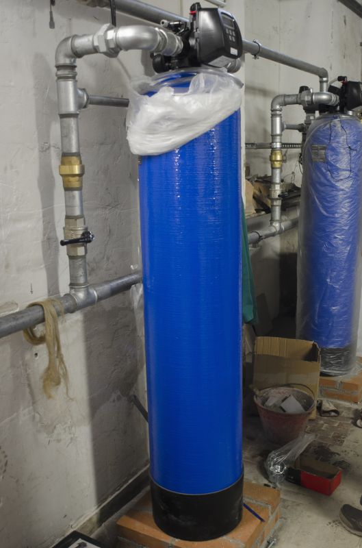 Water Softener Equipment Setup